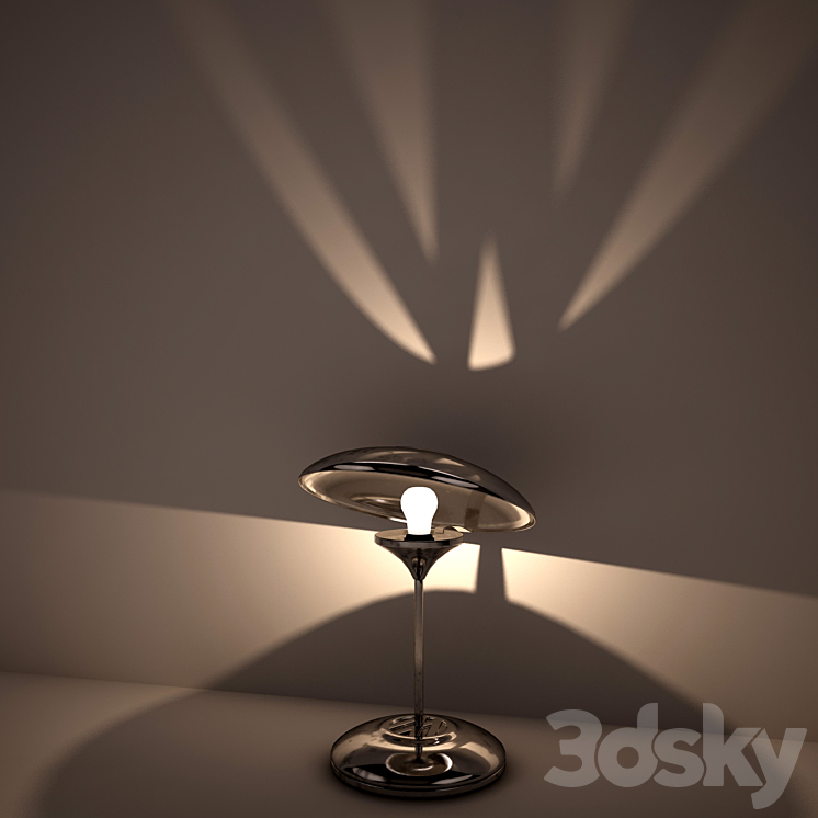 Table lamp Volkswagen 3D Model