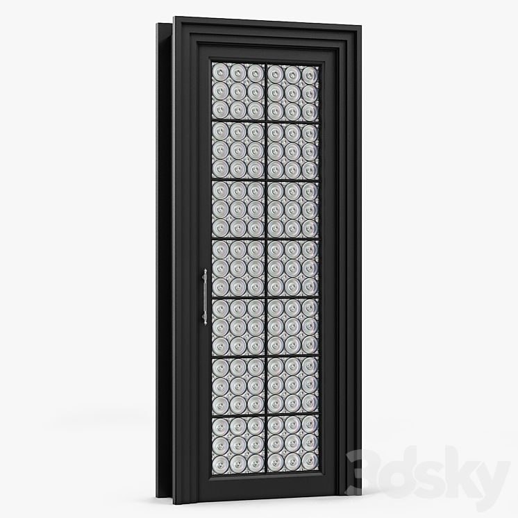 Glass Interior Doors 3D Model