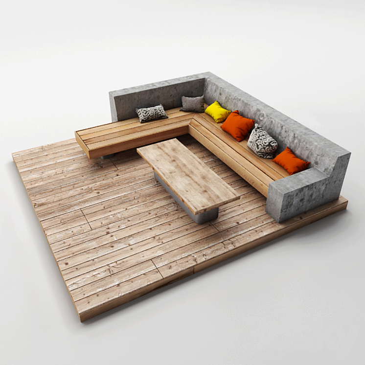 bench 3D Model
