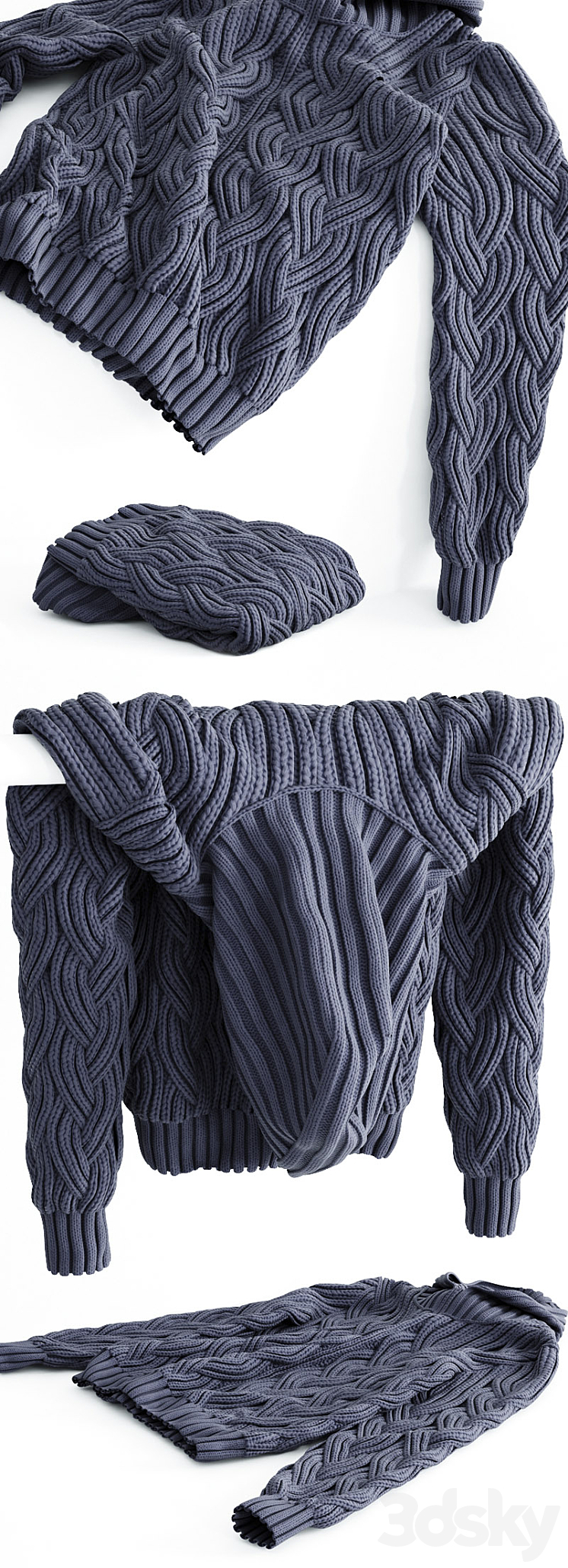 Sweater 2 3D Model