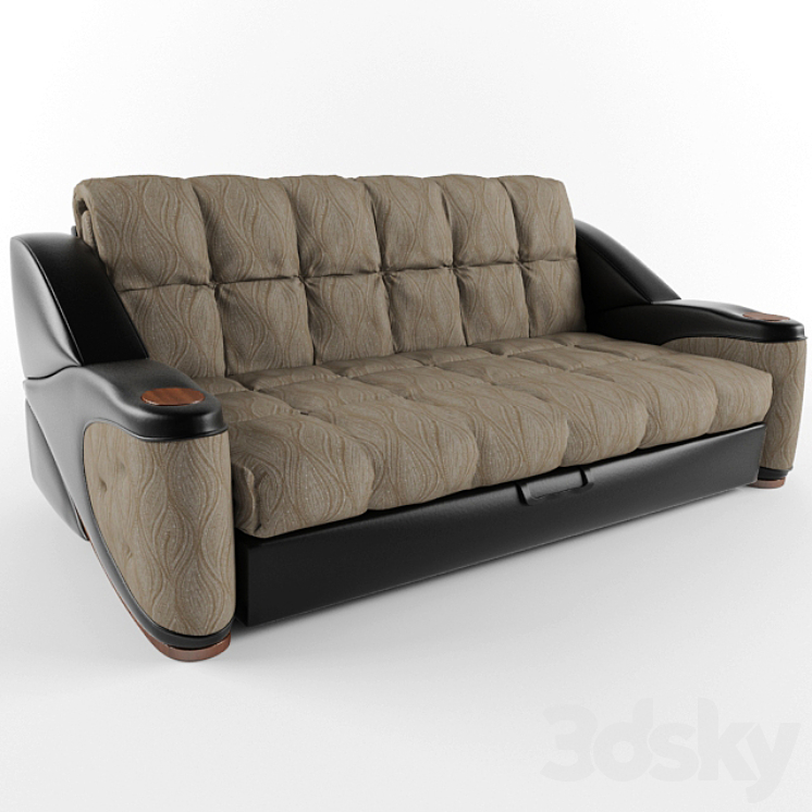 Sofa PortoBello Teodoro Sofa 3D model