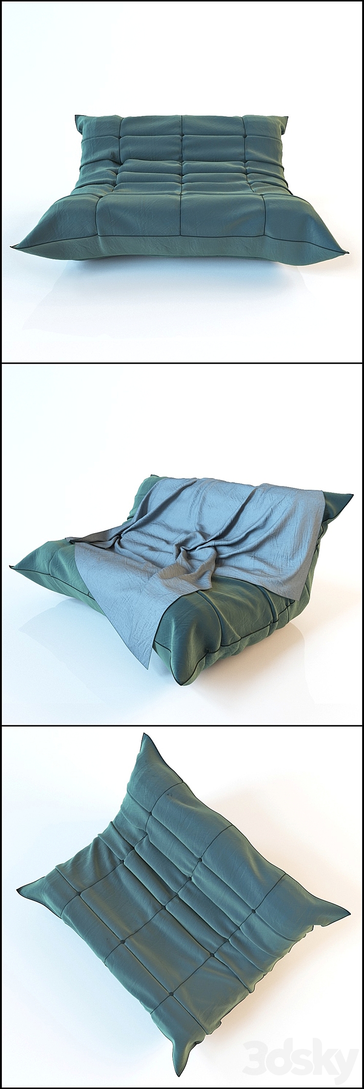 Sofa TOGO 3D Model