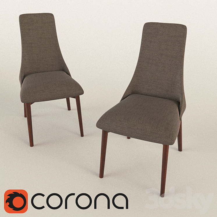 Calligaris ETOILE Chair 3D model