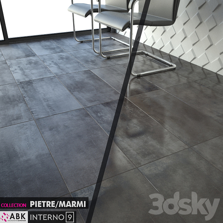 ABK COLLECTION RUSTICO INTERNO 9 DARK 3D Model