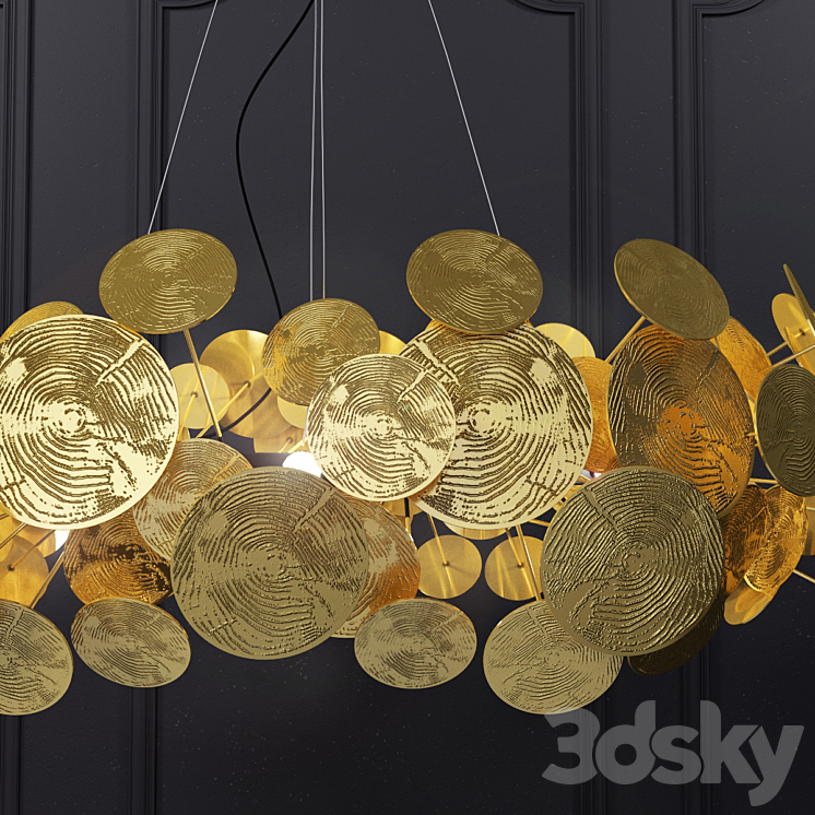 Boca do Lobo \/ NEWTON CHANDELIER 3D Model Free