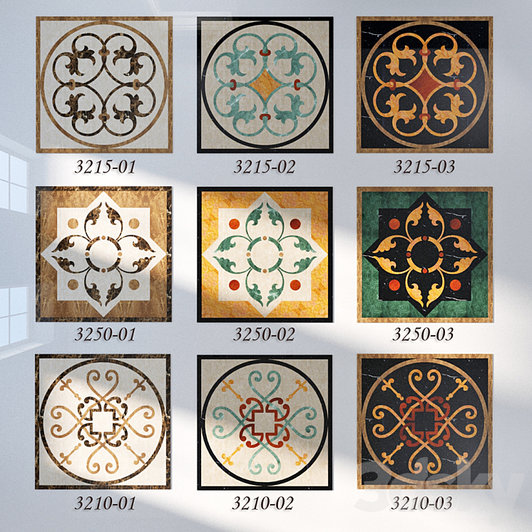 The Medallion Outlet art.3210.3215.3250 part-5 3D Model