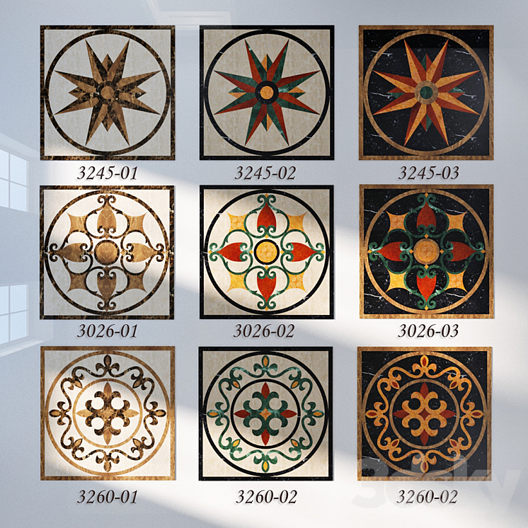 The Medallion Outlet art.3026.3245.3260 part-6 3D Model