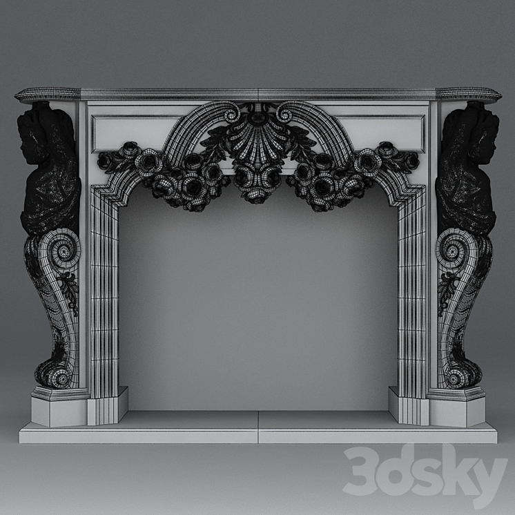 Fireplace 2 3D Model