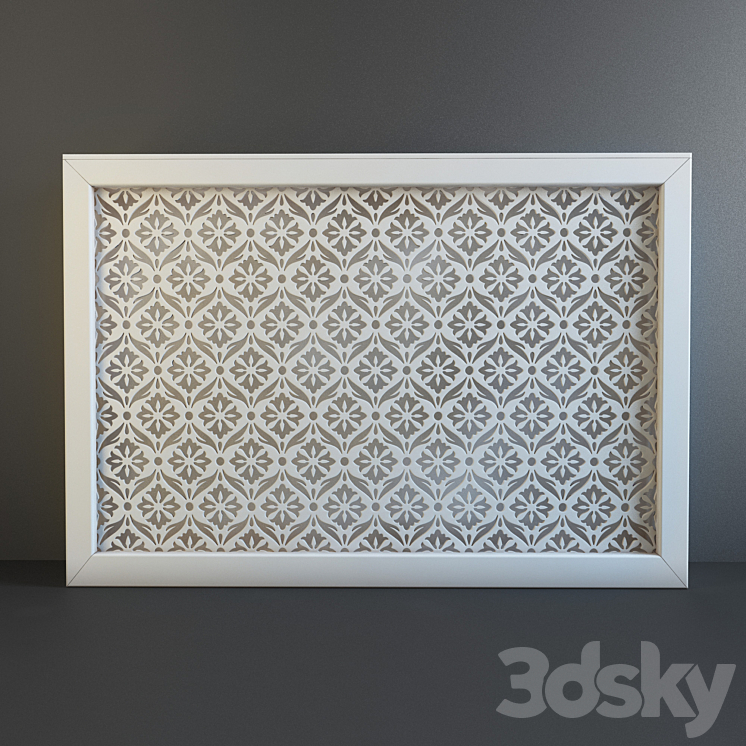 Grille 3488 3D Model