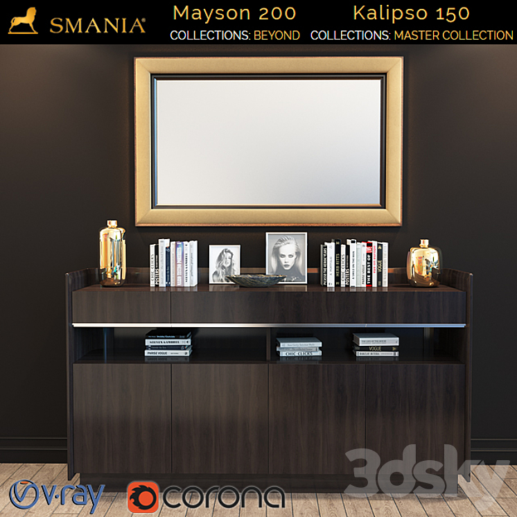 SMANIA Mayson 200 Kalipso 150 3DS Max - thumbnail 1