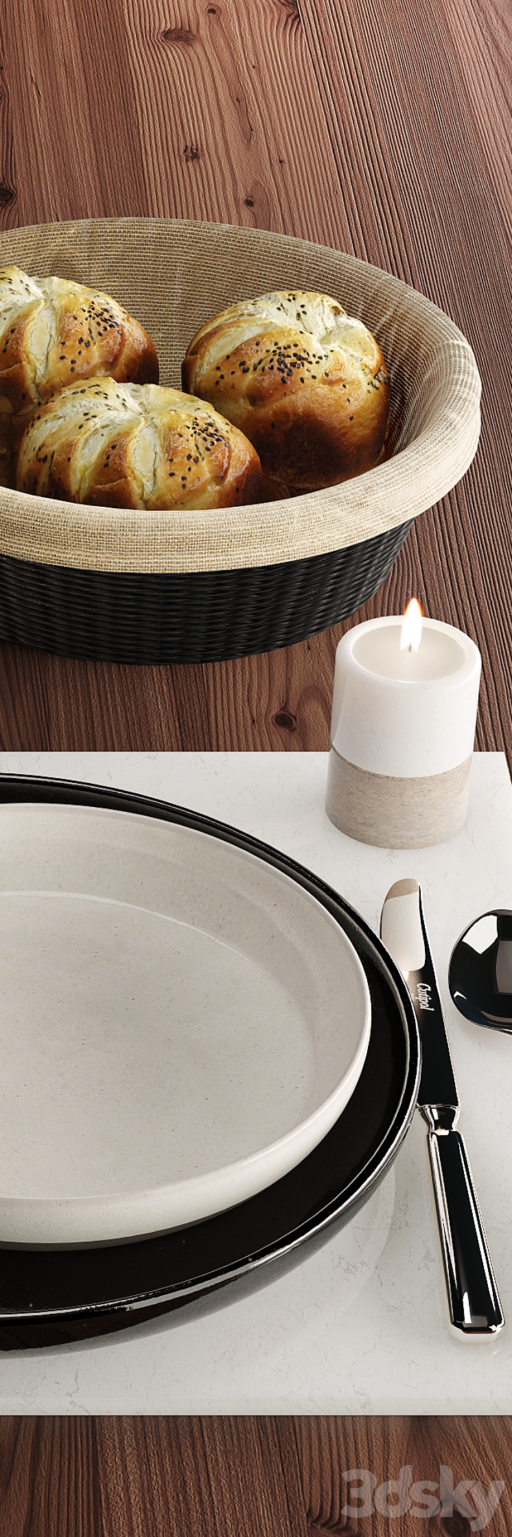 Tableware1 from CB2 3D Model