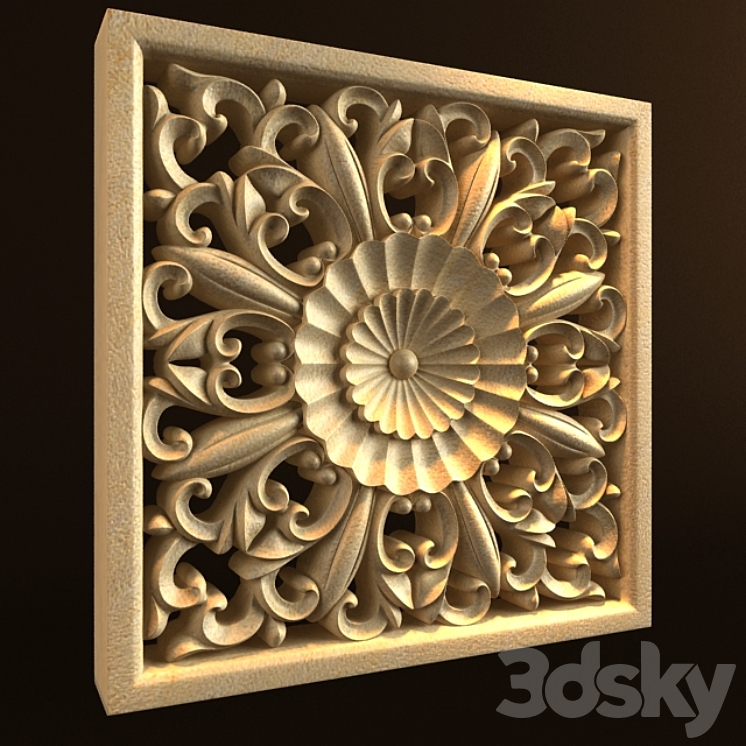 Classic Crafting Ornament 002 3DS Max - thumbnail 2