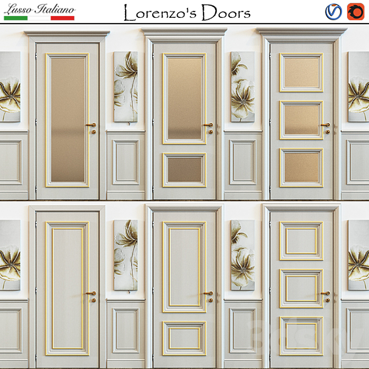 New Design Porte (Lorenzo's Doors) 3D Model