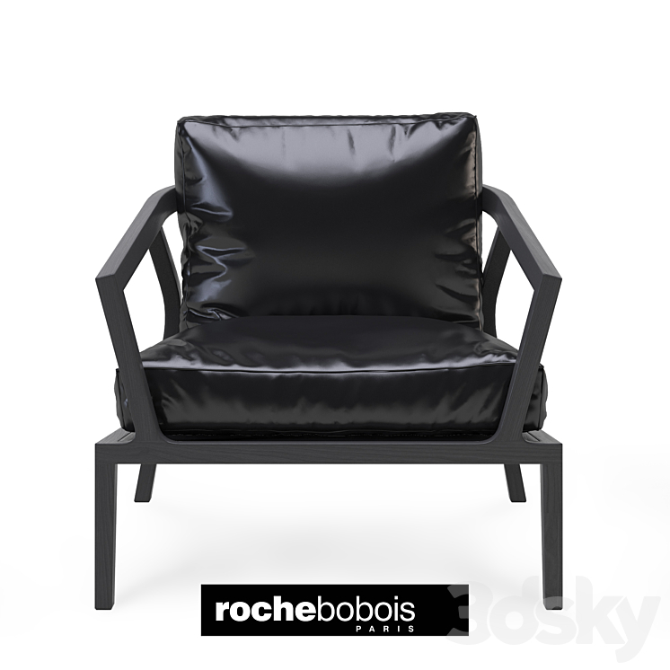 Echoes armchair 3DS Max - thumbnail 2