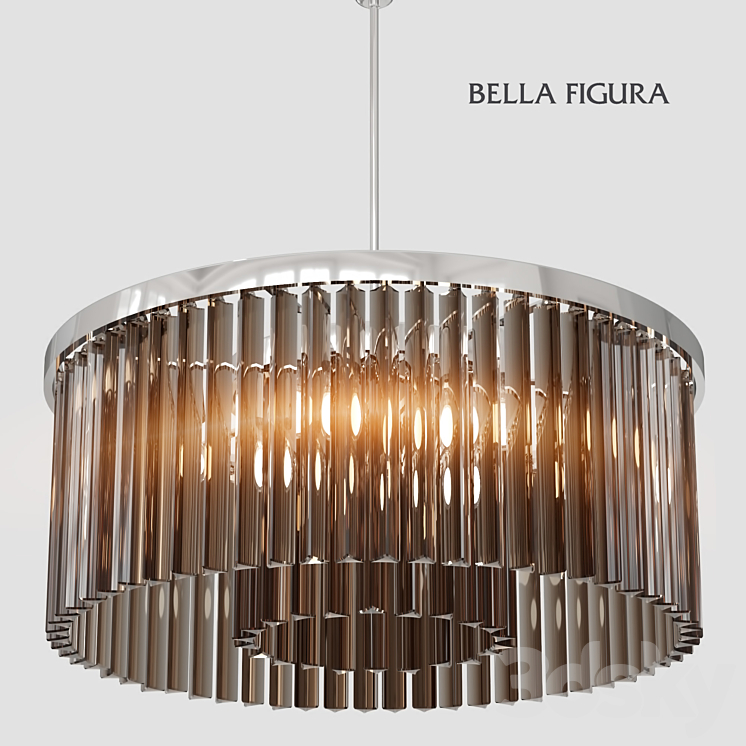 DOUBLE DRUM CEILING LIGHTS (vray + corona) 3DS Max - thumbnail 1