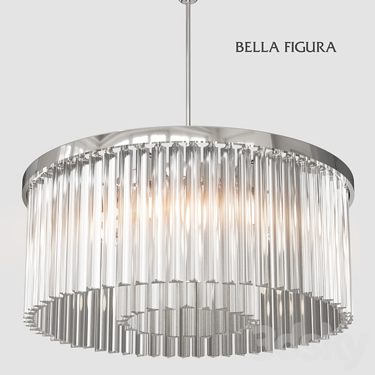 DOUBLE DRUM CEILING LIGHTS (vray + corona) 3DS Max - thumbnail 2