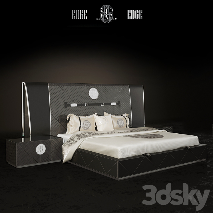 bed ART SHELL 2 3D Model