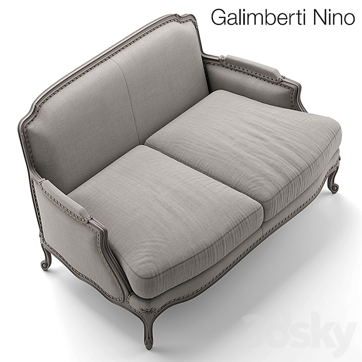 Sofa PIGRA divano 3D Model