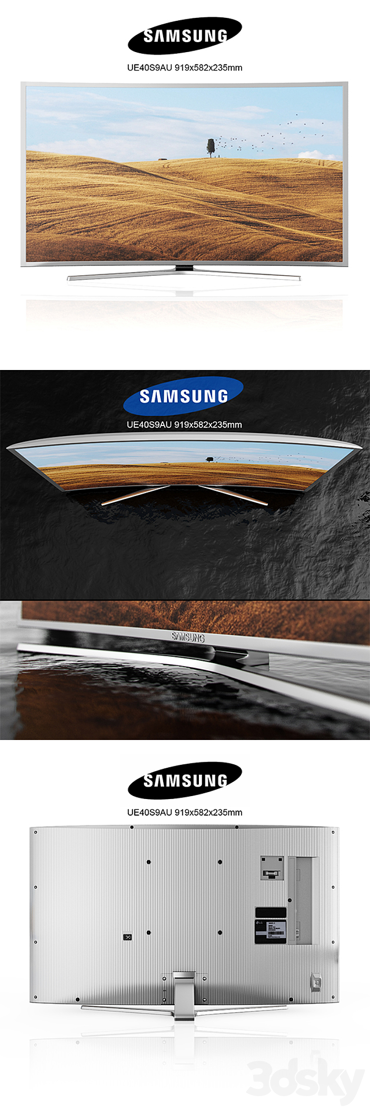 Samsung TV 3D Model