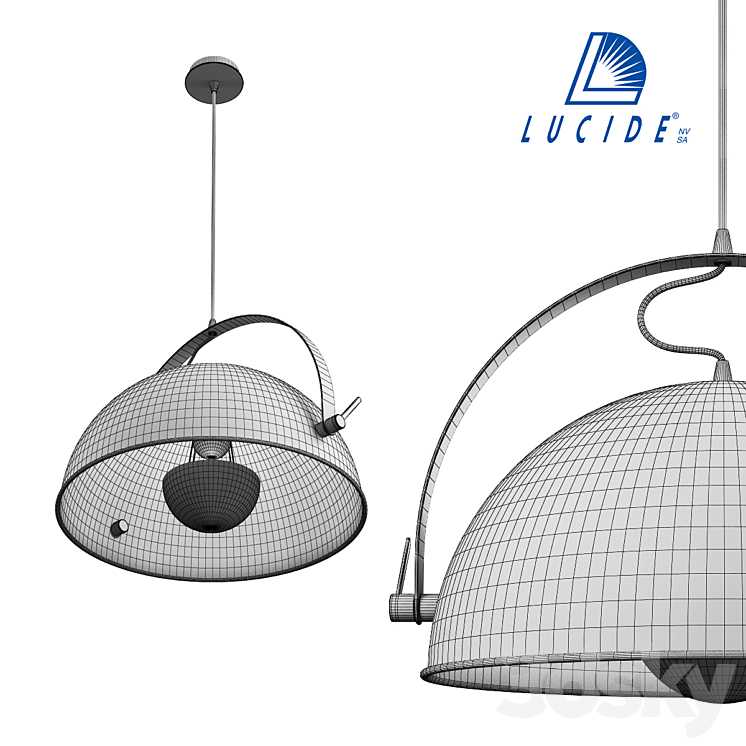 Lucide \/ Studio Pendant 3D Model