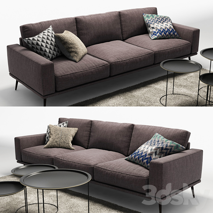 Sofa Bo Concept 3D Model