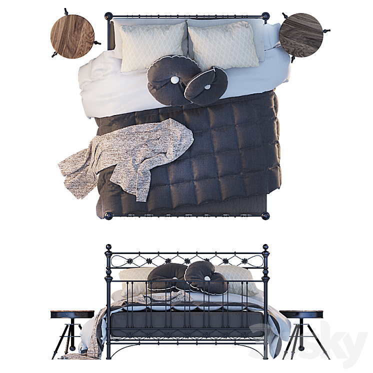 Bed Zhengtian 3D Model