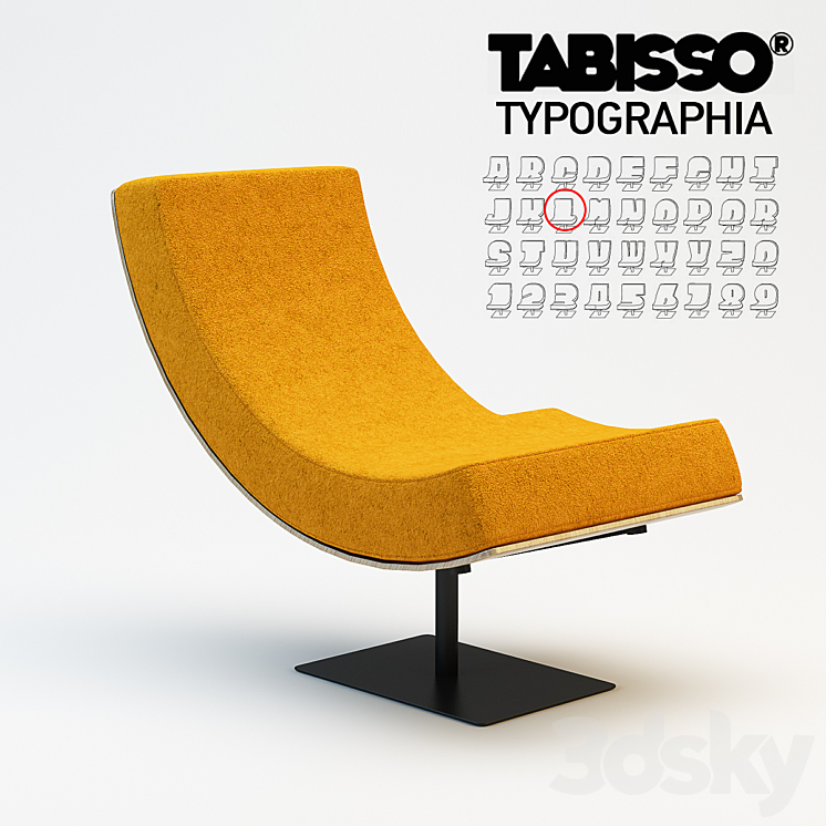 Tabisso – Tipographia "L" 3DS Max - thumbnail 1