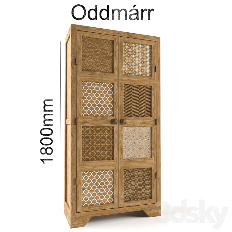 Oddmárr Gautrekr Scandinavian style 3D Model