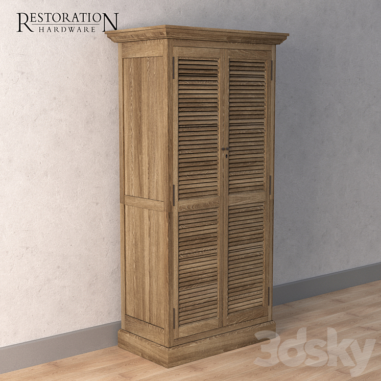 Restoration Hardware SHUTTER wardrobe Wardrobe & Display