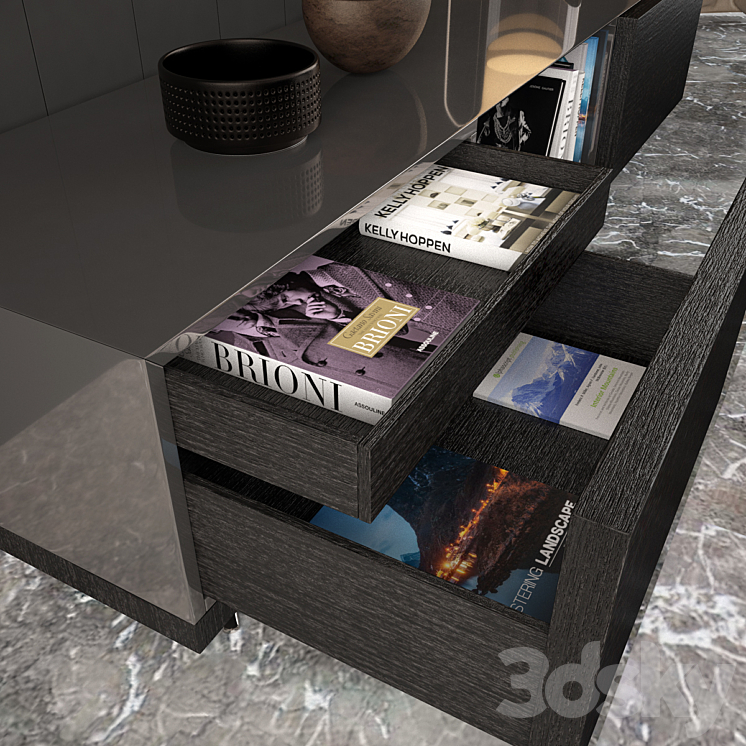 Minotti Connors 252×70 mm 3DS Max - thumbnail 2