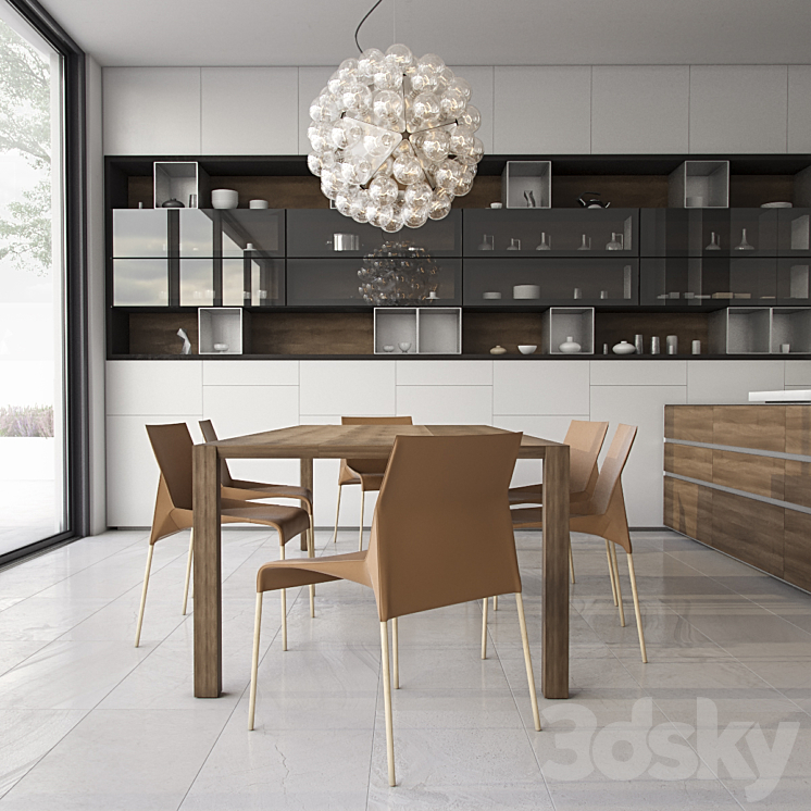 Kitchen Varenna Phoenix 3D Model