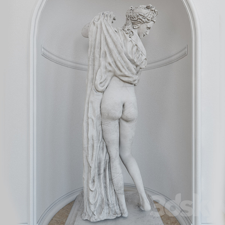 Aphrodite Kallipygos 3D Model