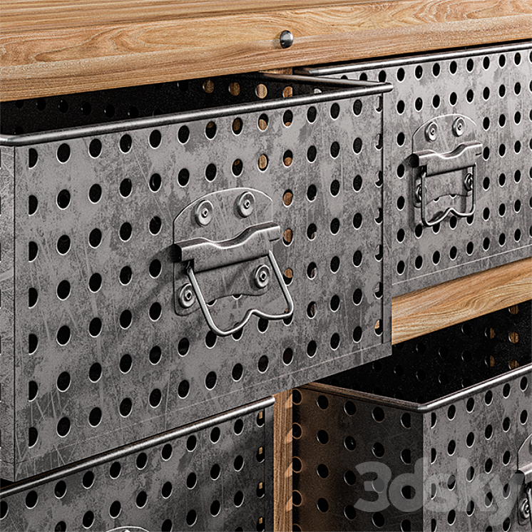 Dot&Bo Grover Cabinet 3D Model