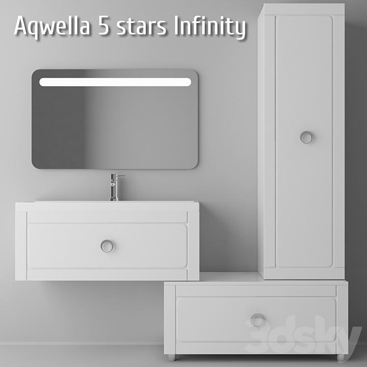 Aqwella 5 stars Infinity 3DS Max - thumbnail 1