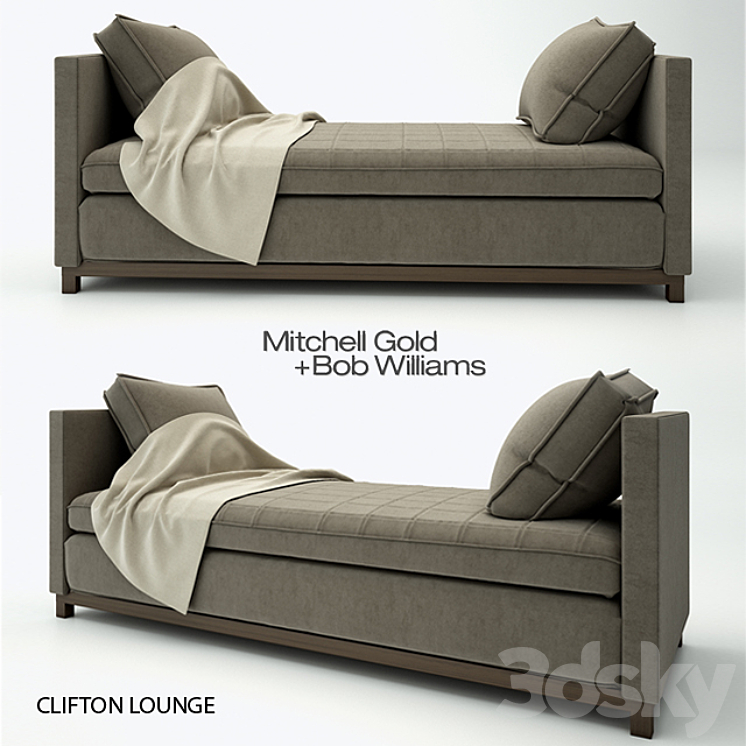 clifton lounge sofa Other soft seating 3D model