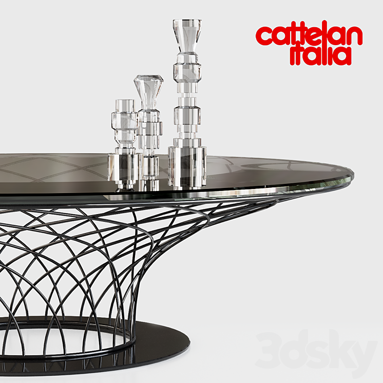 Cattelan NIDO table 3D Model