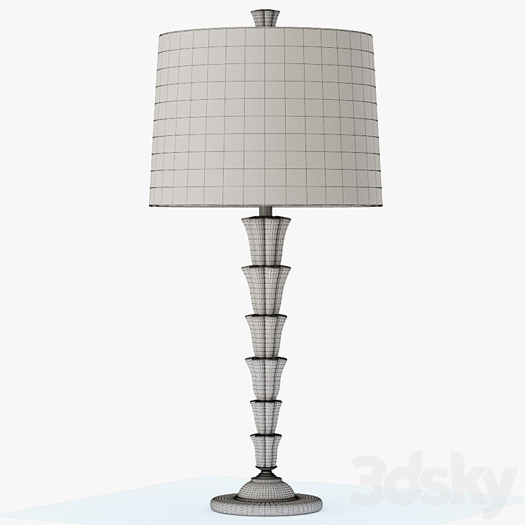 Larkhall Table Lamp 3D Model