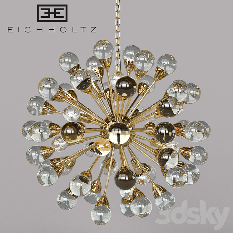 Chandelier Antares L 3D Model