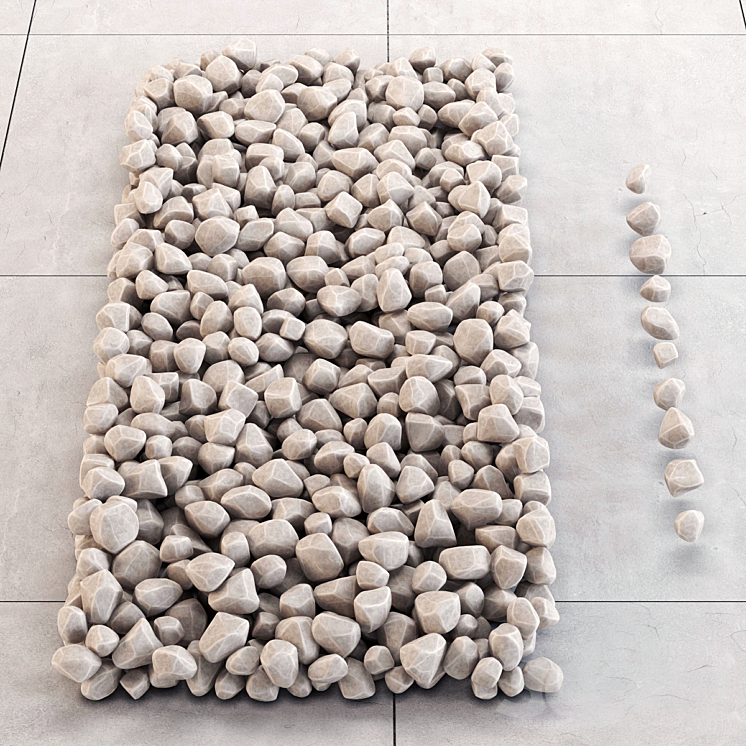 Road pebble 3D Model