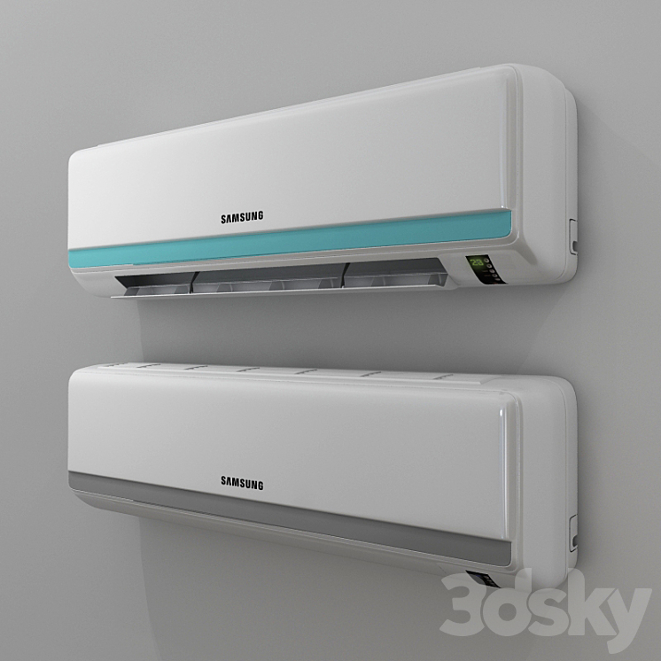 Air Conditioner Household appliance 3D model