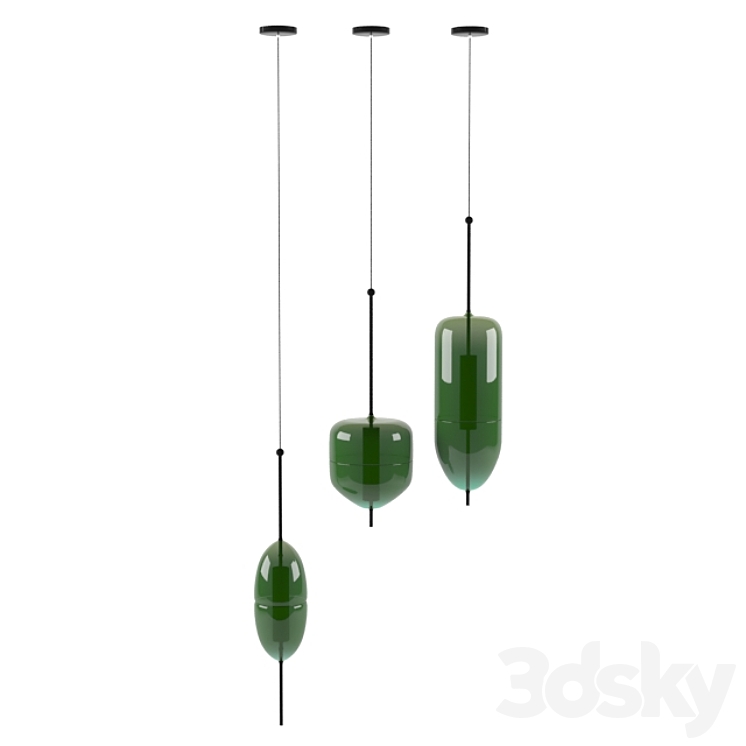 Green Lighting "Cosmorelax" - Pendant light - 3D model