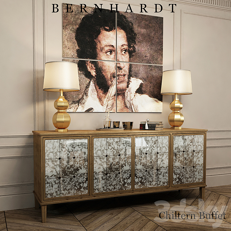 BERNHARDT Chiltern Buffet 3D Model