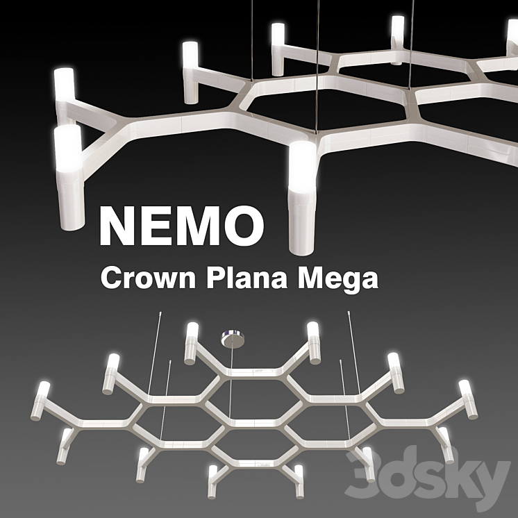 Crown Plana Mega from the company NEMO 3DS Max - thumbnail 1