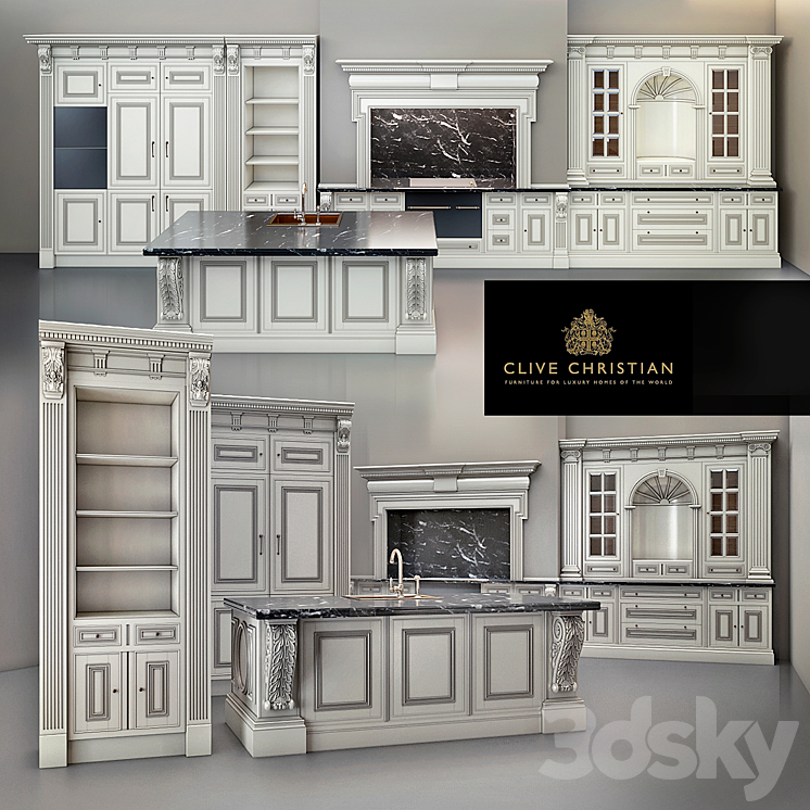 Clive Christian \/ Architectural 3D Model