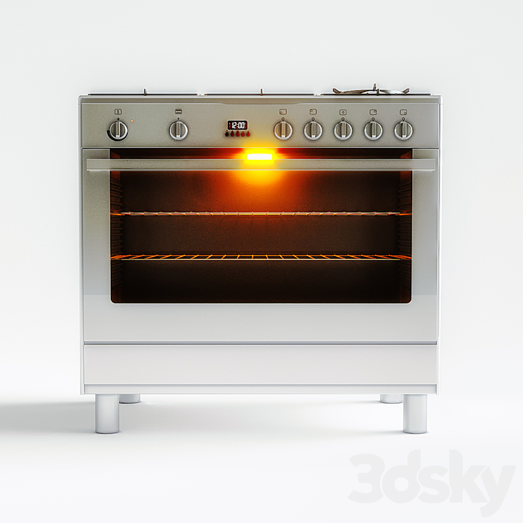 Omega Oven OF901XZ Kitchen appliance 3D model