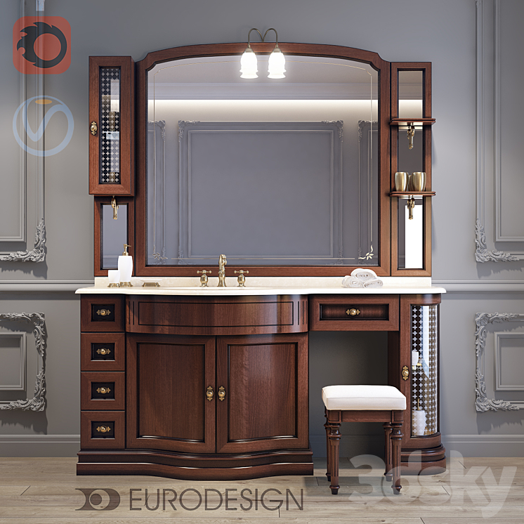 Furniture vannoy_Eurodesign_IL Borgo_Comp_27 3DS Max - thumbnail 1