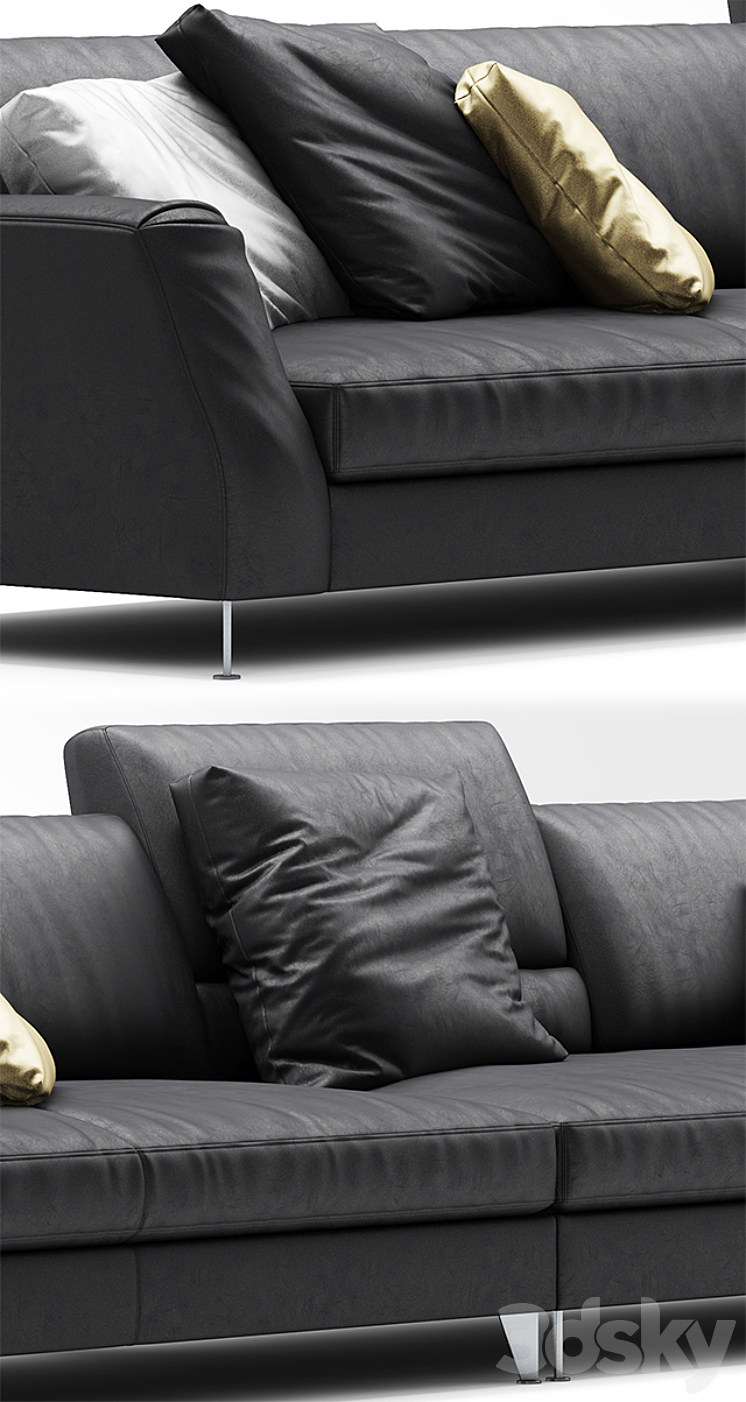 Sofa frigerio salotti DIVANI DAVIS CLASS 3DS Max - thumbnail 2