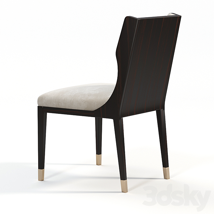 TAYLOR DINING CHAIR 3DS Max - thumbnail 2
