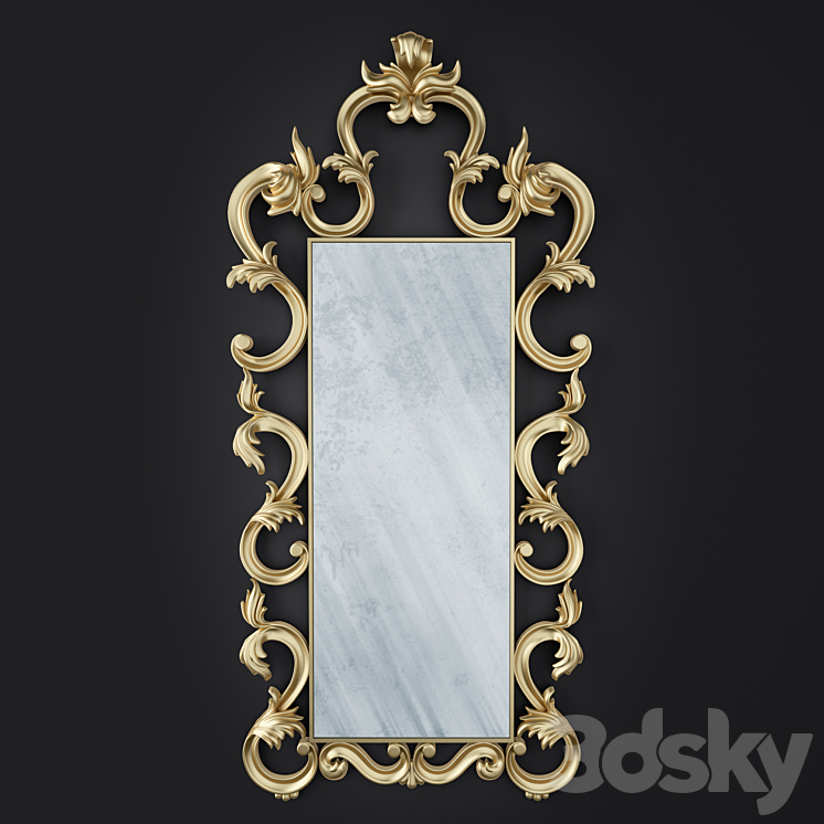 Mirror classic Christopher Guy Ribiere 3DS Max - thumbnail 1
