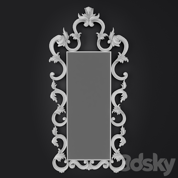 Mirror classic Christopher Guy Ribiere 3DS Max - thumbnail 2